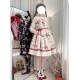 Miss Point Strawberry Pictorial Blouse Salopette JSK and One Piece(Reservation/2 Colours/Full Payment Without Shipping)